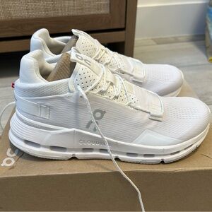 On Running Cloudnova 2 White Women’s Sneakers NIB